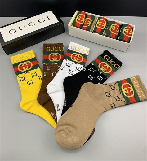 cream gucci socks|Gucci socks price.